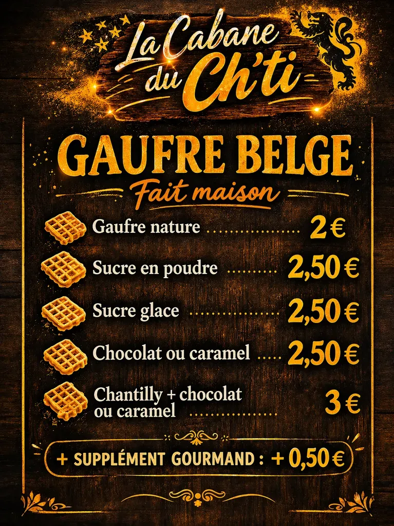 Les gaufres belges