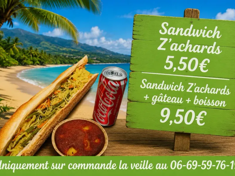 Sandwich SUR COMMANDE (avant 10h, pour limiter le gaspillage)