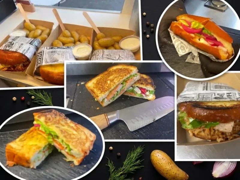 Nos rolls briochés, alliance parfaite entre la street food, le local et le fait maison!